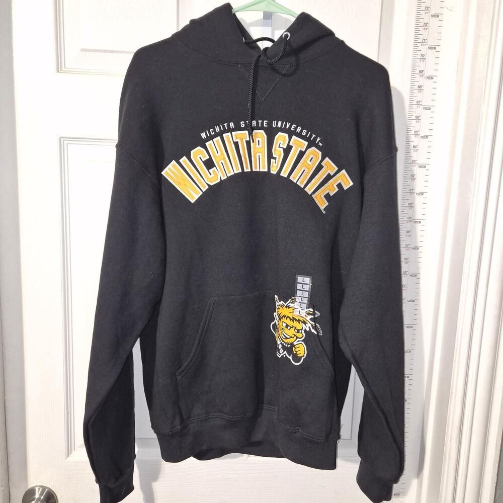 Russell-athletic Men's Black and Grey Hoodie
